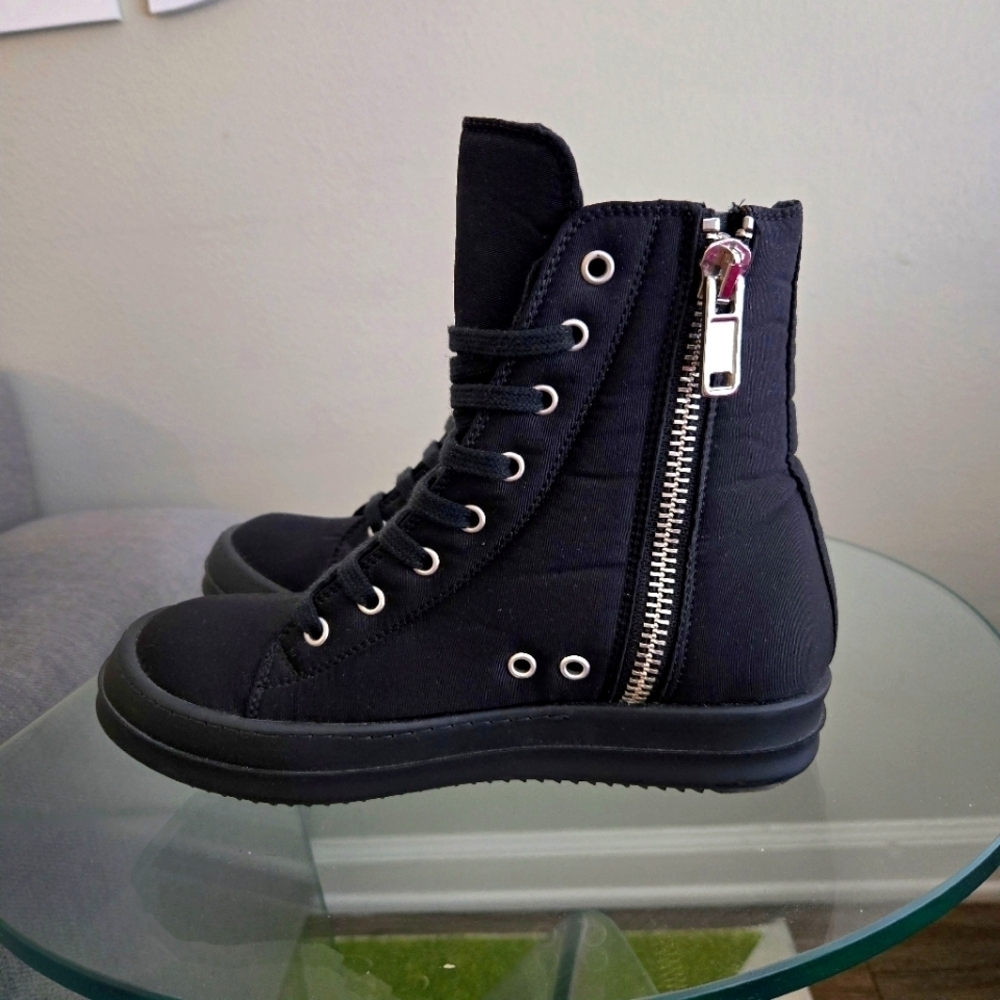 Rick Owens | Puffer High-Top Sneaker